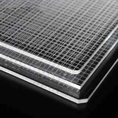 China Backlit Light Reflective Sign Guide Plate Film Pmma Lgp Laser Led Diffuser Plate for sale