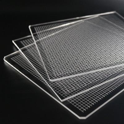 China sign laser cut point pmma lgp led acrylic light guide plate for light box for sale