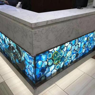 China Ultra-thin Backlit Onyx Wall Panels Price Marble Color Backlit Led Panel Light Marble Backlit Design for sale