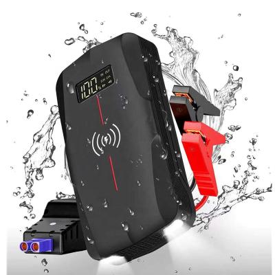 China Jump Starter Ready To Board 10W Car Jump Starter Kit Car Jump With High Speed ​​Wireless Charging Digital Display for sale