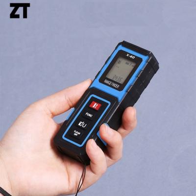 China Portable Area 40m Laser Rangefinders Button Power Measurement Laser Distance Meter for sale