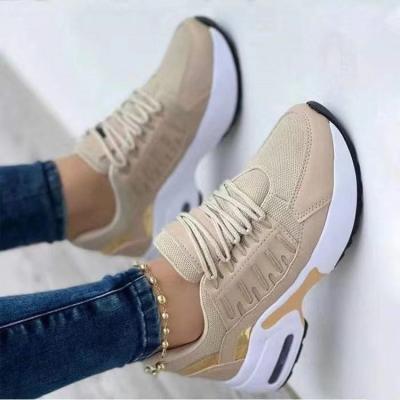 China 2022 Fashion Trend Spring and Autumn Women's Thick-soled Fashionable Sports Shoes New Casual Sports Shoes Women's Running Shoes for sale