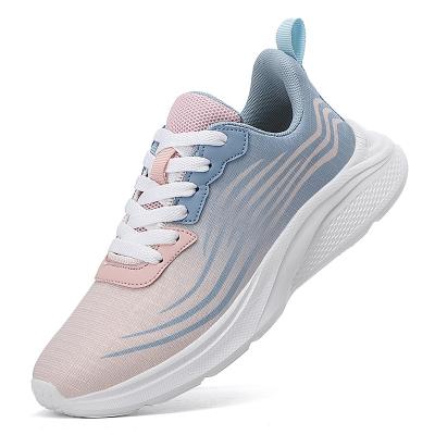 China Fashion Trend Style Women New Shape Fitness Walking Sneakers Ladies Girls Sports Gym Workout Joggers Running Shoes for sale