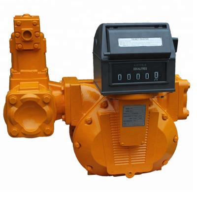 China For Gasoline and Oil Flow Meter China Supply Heavy Bulk 4 Inch Positive Displacement Fuel Flow Meter for sale