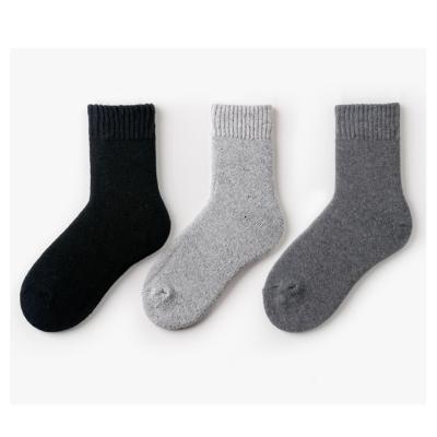 China High Quality Merino Wool Thick Warm Men's 3pairs Comfortable Socks Winter Socks Viable for sale