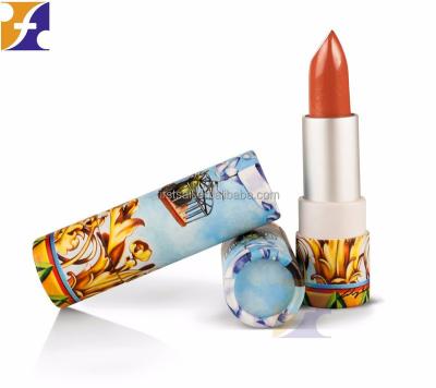 China Handmade Custom Logo Printing Empty Eco Friendly Push Up Lipstick Container for sale