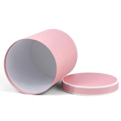 China Recycled Materials Professional Customized Round Cardboard Rose Soap Flower Gift Chocolate Box Rose Paper Tube With Lid for sale