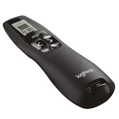 China Logitech R800 Wireless Laser Presentation Remote with LCD Display for Powerponit 13.5cm x 3.8cm for sale