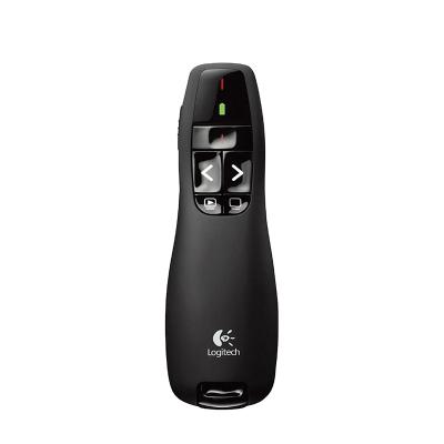 China Hot Selling Logitech R400 Presenter Built In Class 2 Laser Desktop Wireless Indicator With LCD Display for sale