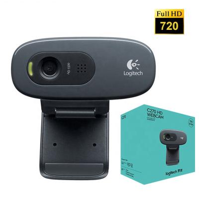 China Original Education Logitech C270 Webcam 720p HD Webcam For Video Calling Conference Online Classes for sale