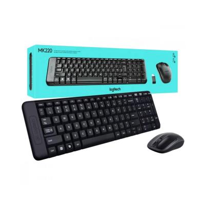 China Logitech MK220 Wireless Keyboard Touch Wireless Keyboard With 2.4 GHz Radio Mouse for sale