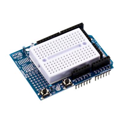 China The Robotlinking Shield Prototype Proto Expansion Board with 170pts Mini Breadboard 70*54mm for sale