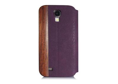 China Samsung Galaxy S4 Flip Shell Real Leather Cell Phone Case , Mobile Phones Back Cases for sale