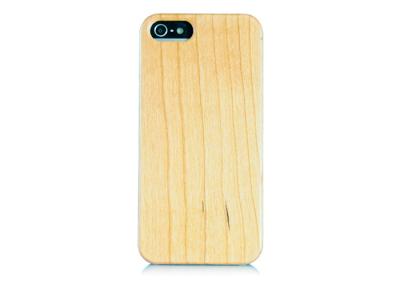 China Handmade Wood Phone Covers For iPhone 5 / 5S Wooden Back Case , Personalized and Customize for sale