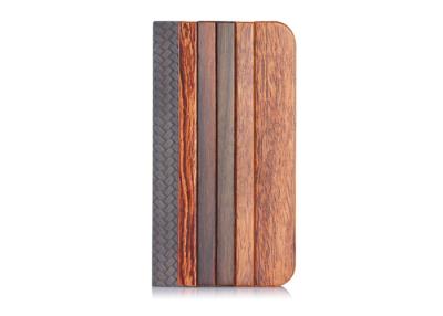 China Hard Wallet Flip Cell Phones Case Wooden iPhone 4 Cover Shock Resistant and Fancy for sale