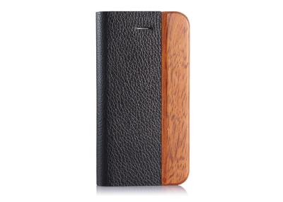 China Genuine Leather Mobile Case Wooden iPhone 4 Cover for Apple Tablet Phone Protection for sale