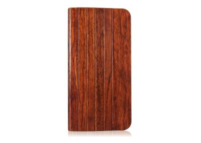 China Polished Rosewood iPhone Leather Folio Case / iPhone 5 Wallet Covers for sale