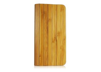 China Handmade Bamboo Flip Apple iPhone Leather Folio Case Anti radiation and Waterproof for sale