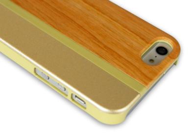 China Handcraft Combo Wood and PC Base Apple Iphone Protective Cases for iPhone5 / 5s for sale