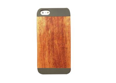 China Creative Rosewood Mobile Phone Case For iPhone 5 / 5S Wooden Back Case for sale