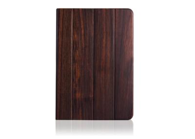 China Het unieke Donkere Houten Magnetische Mini Houten Geval van Ipad, iPad Foliodekking voor iPad Mini 1/2 Te koop