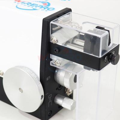 China Pneumatic Rotary Stripping Machine Very Small Size Electric Semi-automatic Electric Cable Stripping Machine Electric Wire Stripper Machine for sale