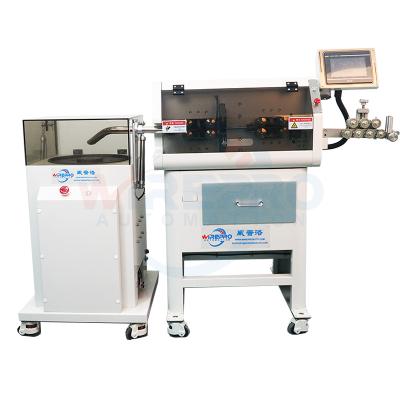 China Full Automatic Stripping With Multicore Wire Coiler Computer Wire Cable Multicore Cutting Strip Machine for sale