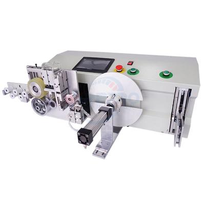 China HB-M01 Automatic Cable Wire Tube Winding Length Counting Cutting Measuring Winding Packaging Machine for sale