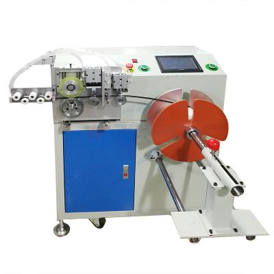 China HB-MF2 Length Electric Wire Spool Cable Coil Winding Winding Measuring Rewinding Tying Machine for sale