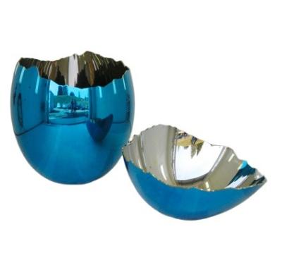 China High Quality Modern Durable Decorative Art Stainless Steel Egg Broken Sculpture For Sale for sale