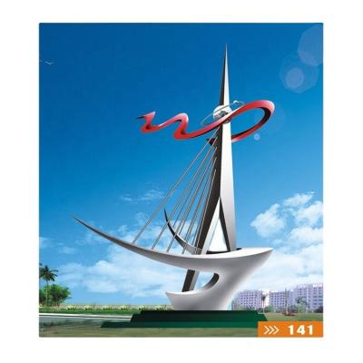 China 2021 Europe Art High Quality Stainless Steel Mirror Polished Sculpture For City Decoration for sale