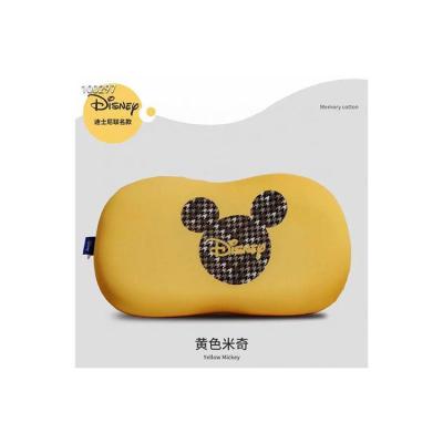 China Sustainable High Grade Plush Foam Neck Cartoon Comfortable Memory Cotton Pillow for sale