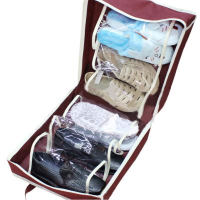 China Waterproof Shoe Bag Travel Ventilation FoldiShoes Storage Organizer Portable Fashion Closet Women/Men Shoe Bags for sale