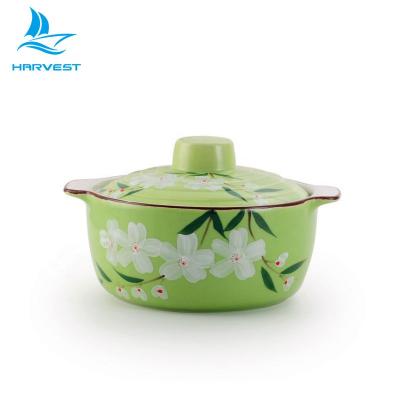 China Stovetop Sustainable Cookware Ceramic Soup Pot for sale