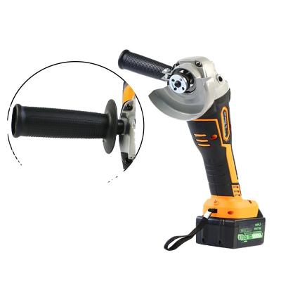 China Large Structural Grinding For Cleaning Or Machine Tools Metal Cutter Mini Cordless Electric Angle Grinder Cordless Variable Speed ​​Angle Grinder Machine 36V Battery Power for sale