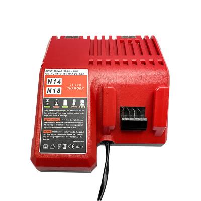 China Universal Charger For Power Tool Battery In Stock M18 M12 12v/18V Power Tool Battery Charger For Milwaukee for sale