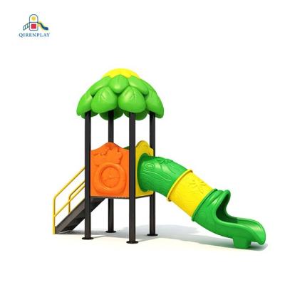 China custom 3-12years kids plastic swing slide set outdoor kids to play equipment in indoor playground for sale