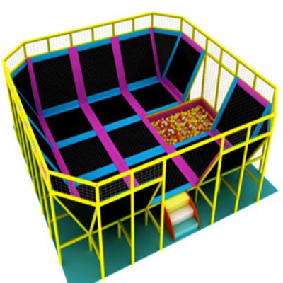 China With Good Quality Amusement Park Bungee Jumping Durable Safe Playground Trampoline Parks Indoor Net Customized Commercial Equipment for sale