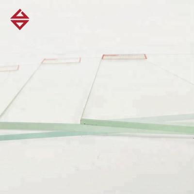 China Customized FACTORY PRICE SPOILED LOW IRON CRYSTAL EXTRA CLEAR FLOAT GLASS for sale