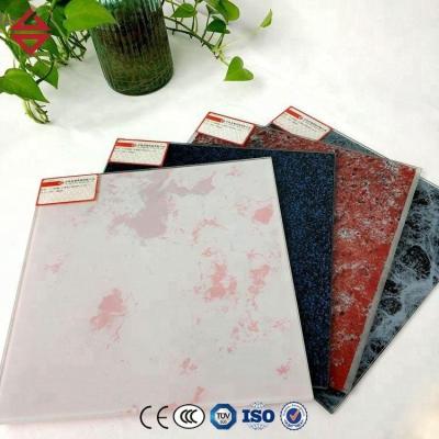 China Anti-Glare/Security/Durable COLORED WINDOW GLASS SILKSCREEN STAINED TEMPERED CERAMIC GLASS PANEL PRICE for sale