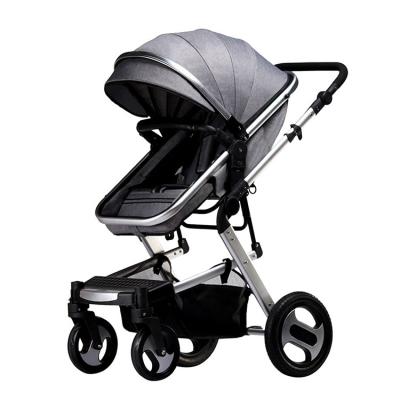 China Hot Mom 3-in-1 Baby Stroller Two-Way Foldable High Landscape Seat 3-in-1 Baby Stroller 3 in 1 Mother Baby Stroller Bike for sale