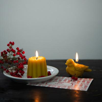 China Birthdays 100% Natural Beeswax Candle Handmade Decor Sented Candle Beeswax Candles for sale