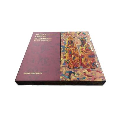 China paper & Custom Cardboard Book Printing With Hot / Gold Stamping for sale