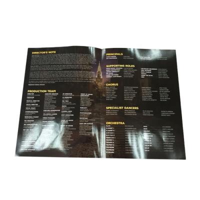 China paper & alibaba supplier luxury carton brochure bifold printing for sale