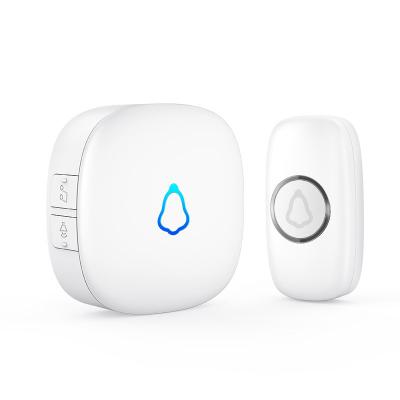 China Household Modern Background Doorbells Druable IPX4 Safe Waterproof Wireless Doorbell With Memory Chip for sale