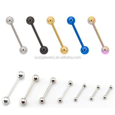 China Stainless Steel Fake Magnetic Tongue Ring Body Jewelry Body Piercing Barbell for sale