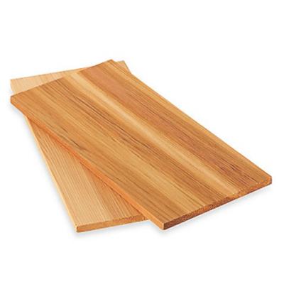 China Waterproof Manufacturers Supply Wood Steak BBQ Carving Board Red Cedar BBQ Panel for sale