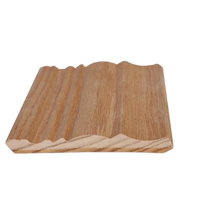 China Modern factory wholesale rts china made wire-brushed elm wood brocaded veneer veneer molding for sale