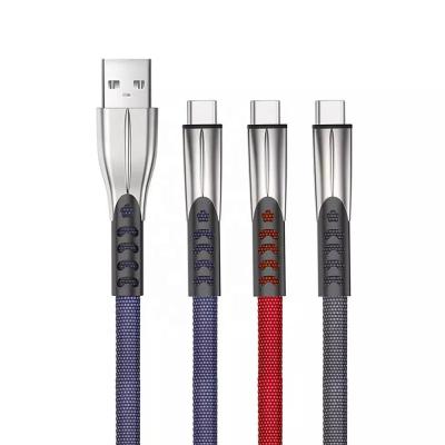 China Fast Charging Speed 2A fast charging pure copper cable for Android usb to type c cable data line usb cable for sale