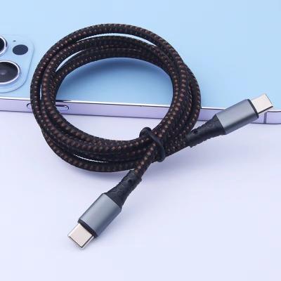 China Fast Charging Speed 2022 New Design PD100W 5A Fast Charging Type-C to Type-C cable for Android Type-C usb cable for sale